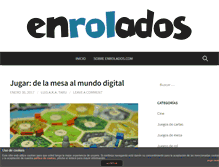 Tablet Screenshot of enrolados.com